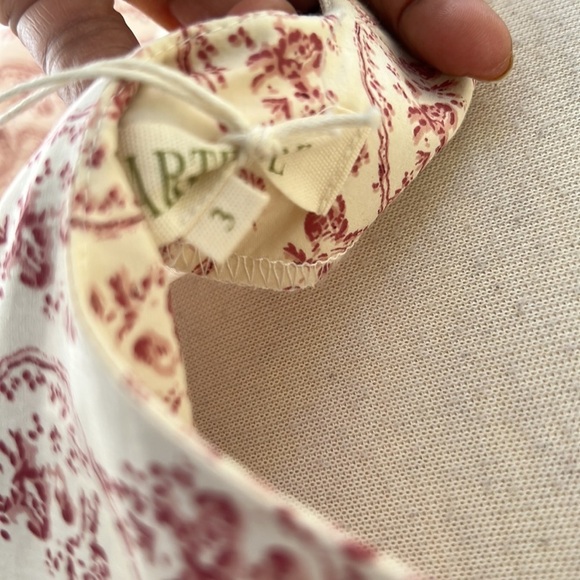 New! Parterre SZ 3 block print Isobel dress. - Picture 9 of 16